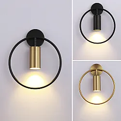 اضائة حائط بطابع حديث ( مودرن ) فخمة LED بقوة 5 واط مناسبة للصالات وغرف النوم