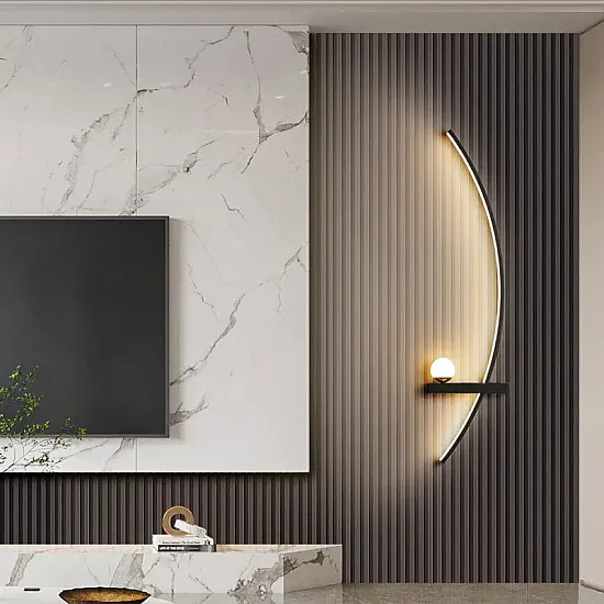 مصباح حائط LED عصري بتصميم نوردك للمساحات الداخلية مصباح حائط LED عصري بتصميم نوردك للمساحات الداخلية