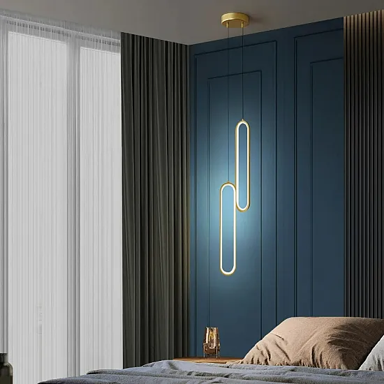 اضائة معلقة بقلادة بتصميم اسكندنافي بسيط بإضاءة LED لغرفة النوم، غرفة الدراسة، غرفة المعيشة، المطعم اضائة معلقة بقلادة بتصميم اسكندنافي بسيط بإضاءة LED لغرفة النوم، غرفة الدراسة، غرفة المعيشة، المطعم
