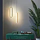 اضائة معلقة بقلادة بتصميم اسكندنافي بسيط بإضاءة LED لغرفة النوم، غرفة الدراسة، غرفة المعيشة، المطعم اضائة معلقة بقلادة بتصميم اسكندنافي بسيط بإضاءة LED لغرفة النوم، غرفة الدراسة، غرفة المعيشة، المطعم