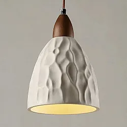  ثريا صغيرة بجانب السرير بلمبات LED عصرية مصنوعة من الإسمنت، إضاءة معلقة بتصميم عتيق، مناسبة لغرف النوم وغرف الطعام، تعمل بجهد 110V و 220V