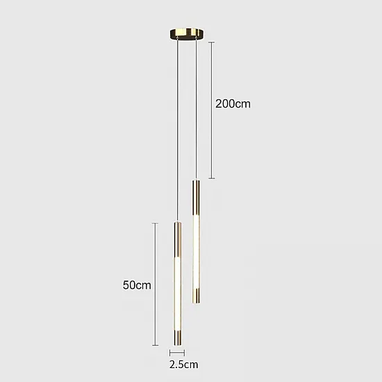 مصباح تعليق LED بتصميم عصري اسكندنافي مع إضاءة طبيعية ولمسة ذهبية فاخرة لتزيين غرف النوم والمعيشة والممرات مصباح تعليق LED بتصميم عصري اسكندنافي مع إضاءة طبيعية ولمسة ذهبية فاخرة لتزيين غرف النوم والمعيشة والممرات