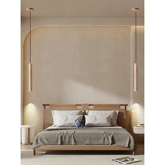 إضاءة حجرية متدلية من السقف LED نحيف بتصميم الحجر الكهفي المعلق للسقف لغرفة النوم، بجانب السرير، غرفة الطعام، أو المطبخ إضاءة حجرية متدلية من السقف LED نحيف بتصميم الحجر الكهفي المعلق للسقف لغرفة النوم، بجانب السرير، غرفة الطعام، أو المطبخ